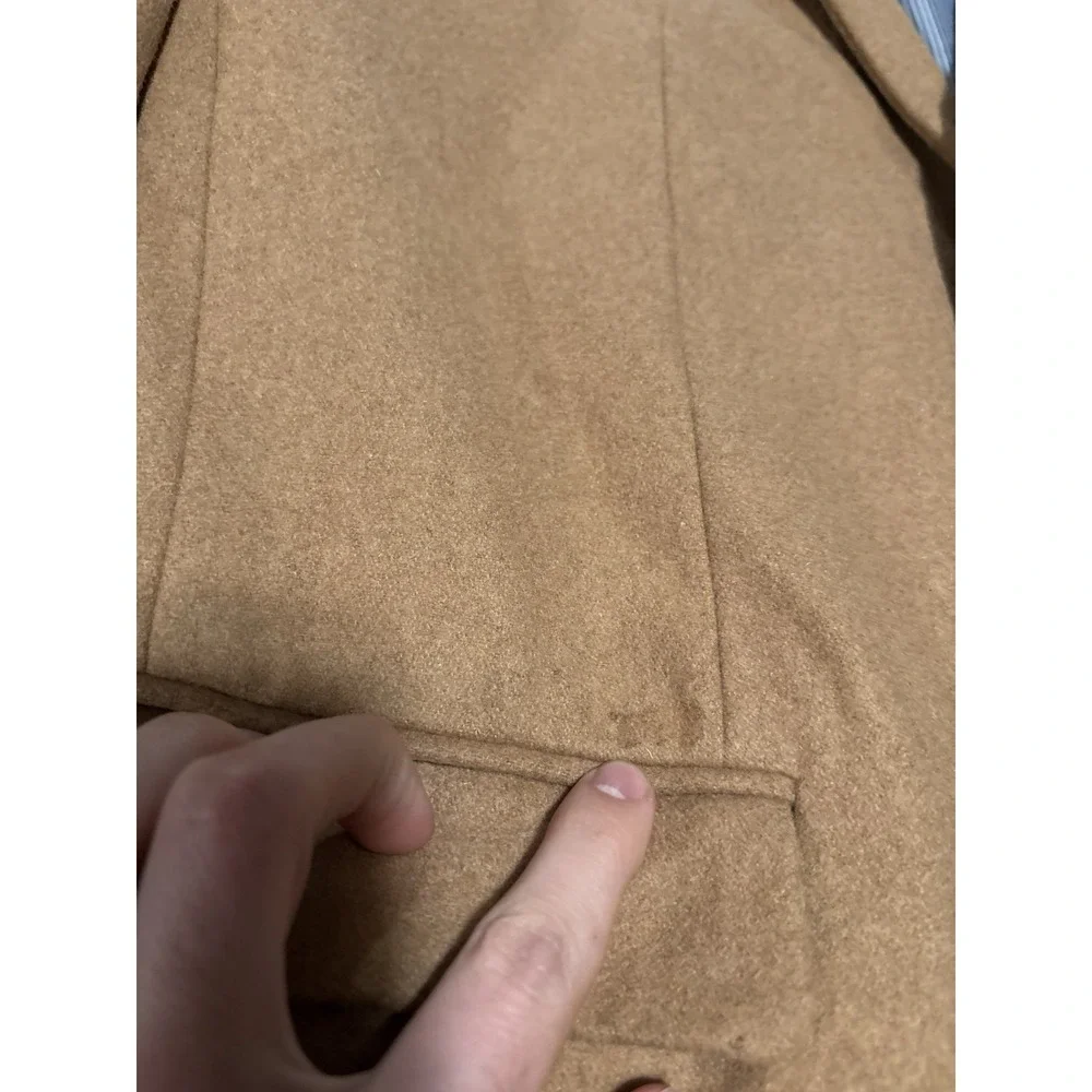 Banana Republic Tailored Fit Brown Wool Blend Blazer Jacket Size 42R